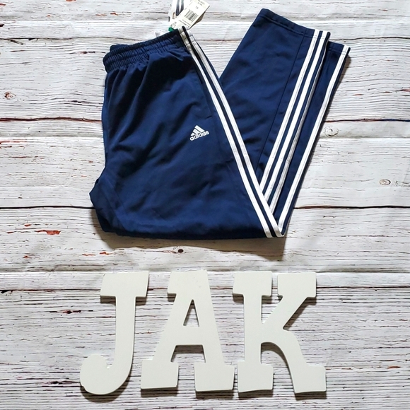 adidas Other - 🆕️ ADIDAS MEN'S NAVY/WHITE GAMEDAY TRACK PANTS